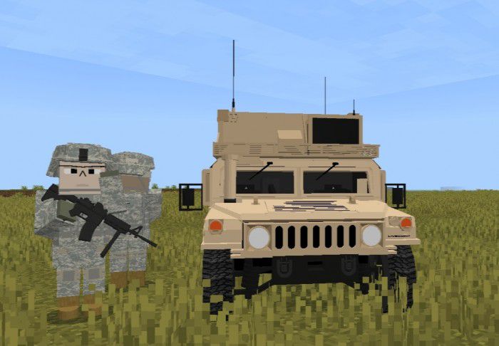 Himars Addon (1.19) - M142 HIMARS for MCPE/Bedrock 16