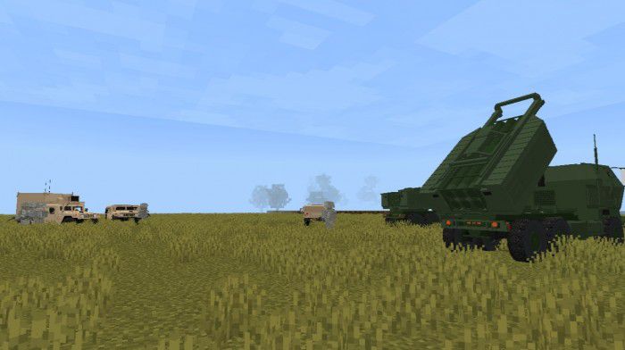 Himars Addon (1.19) - M142 HIMARS for MCPE/Bedrock 3