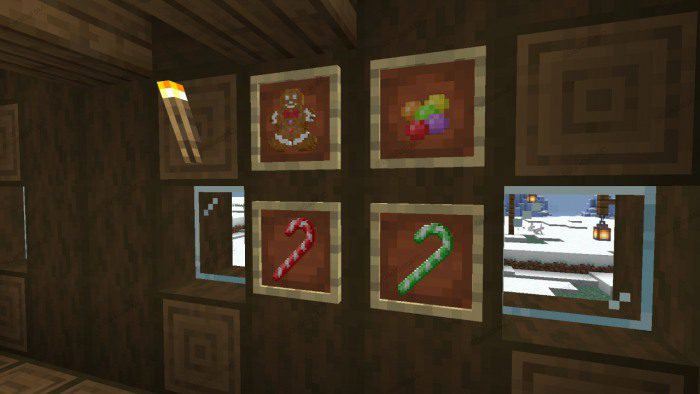 Decorative Christmas Addon (1.19) - MCPE/Bedrock Mod 22