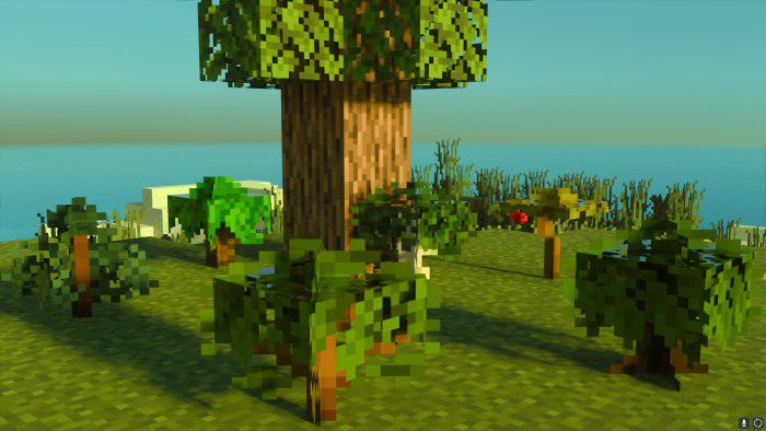 Better Foliage Addon/Texture Pack (1.21, 1.20) - MCPE/Bedrock 4