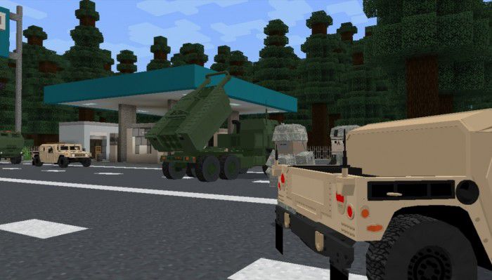 Himars Addon (1.19) - M142 HIMARS for MCPE/Bedrock 4