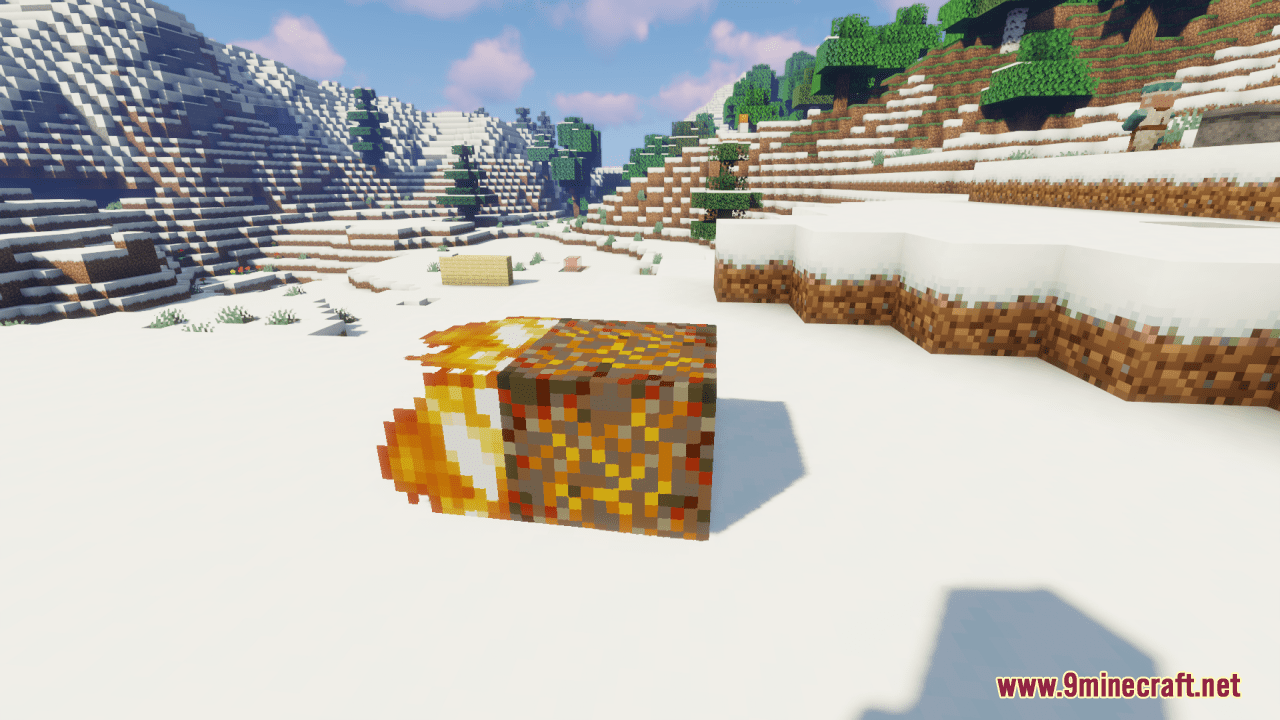 3D Fireball Resource Pack (1.20.6, 1.20.1) - Texture Pack 4