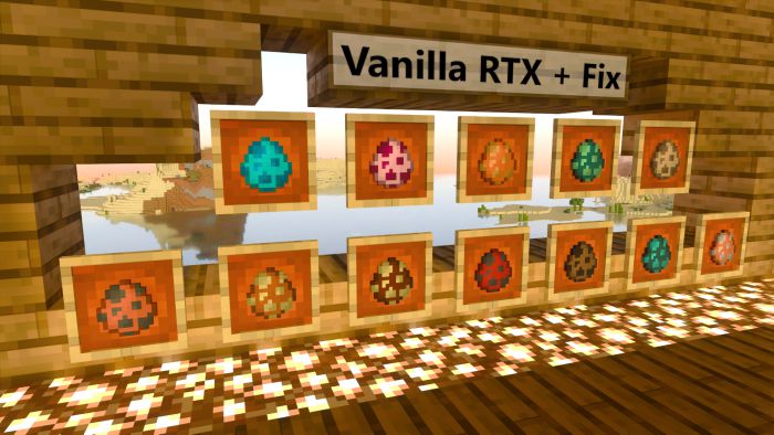 RTX Bug Fix Texture Pack (1.19) - MCPE/Bedrock 5