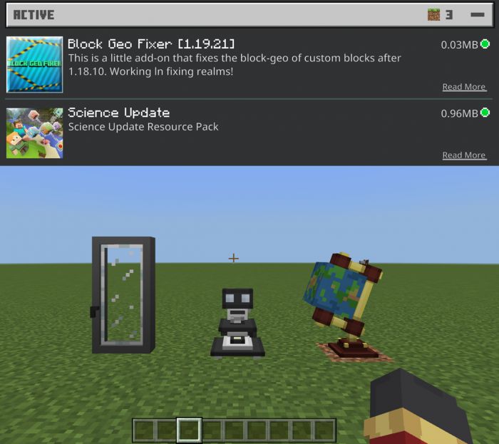 Science Update Addon (1.19) - MCPE/Bedrock Mod 48