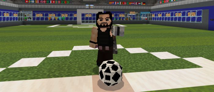 Football [Soccer] Minigame Map (1.19) - MCPE/Bedrock 6