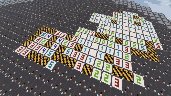 Infinite Minesweeper Addon (1.19) - MCPE/Bedrock Mod 6