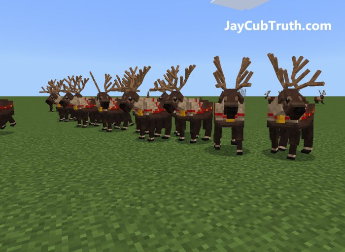 Reindeer Texture Pack (1.19) - MCPE/Bedrock 7