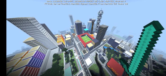 Marvis City Map (1.20, 1.19) - MCPE/Bedrock 7