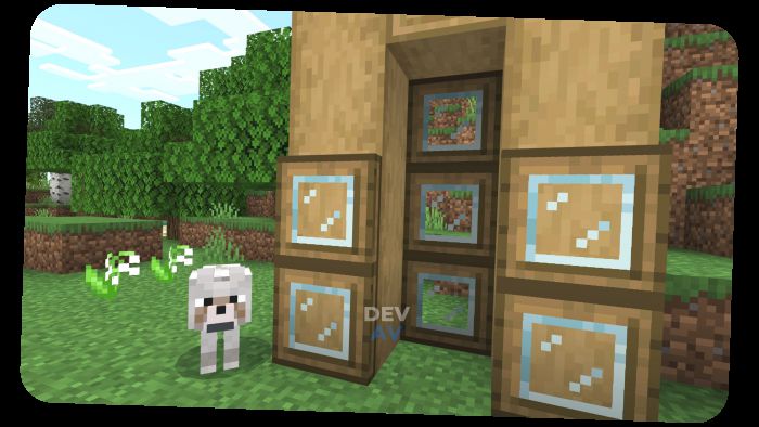 Glass Trapdoors Texture Pack (1.19) - MCPE/Bedrock 9