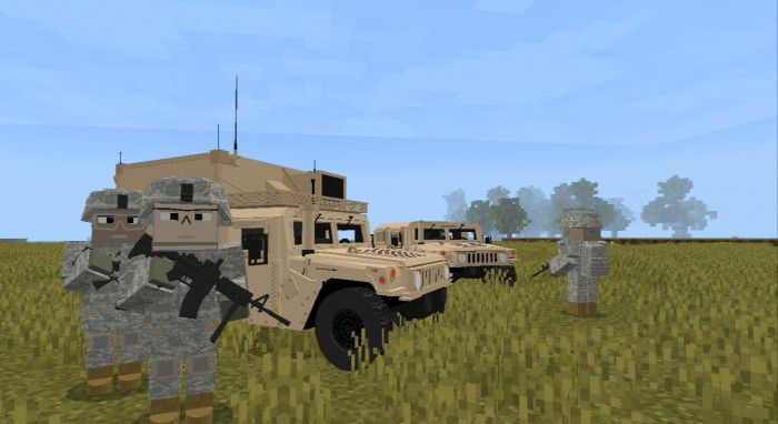 Himars Addon (1.19) - M142 HIMARS for MCPE/Bedrock 8