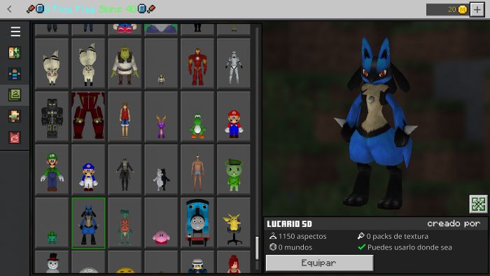 1150+ Skin Pack (1.20, 1.19) - HD Capes, Skins 4D, 5D & Animated 9