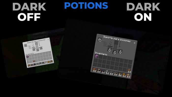 Dark Mode UI Texture Pack (1.19) - MCPE/Bedrock 9