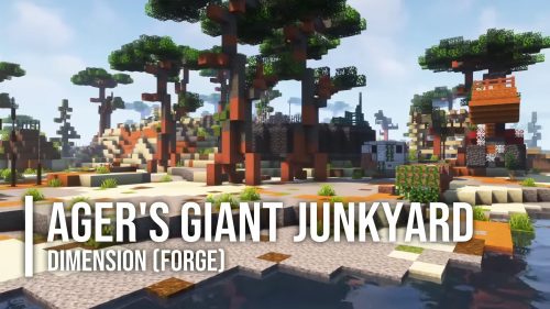 Ager’s Giant Junkyard Dimension Mod (1.19.2, 1.18.2) – Dirty Landscape Thumbnail