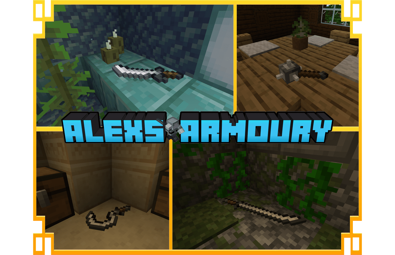 Alex's Armoury Mod (1.19.2) - An Upgrade for Vanilla 1