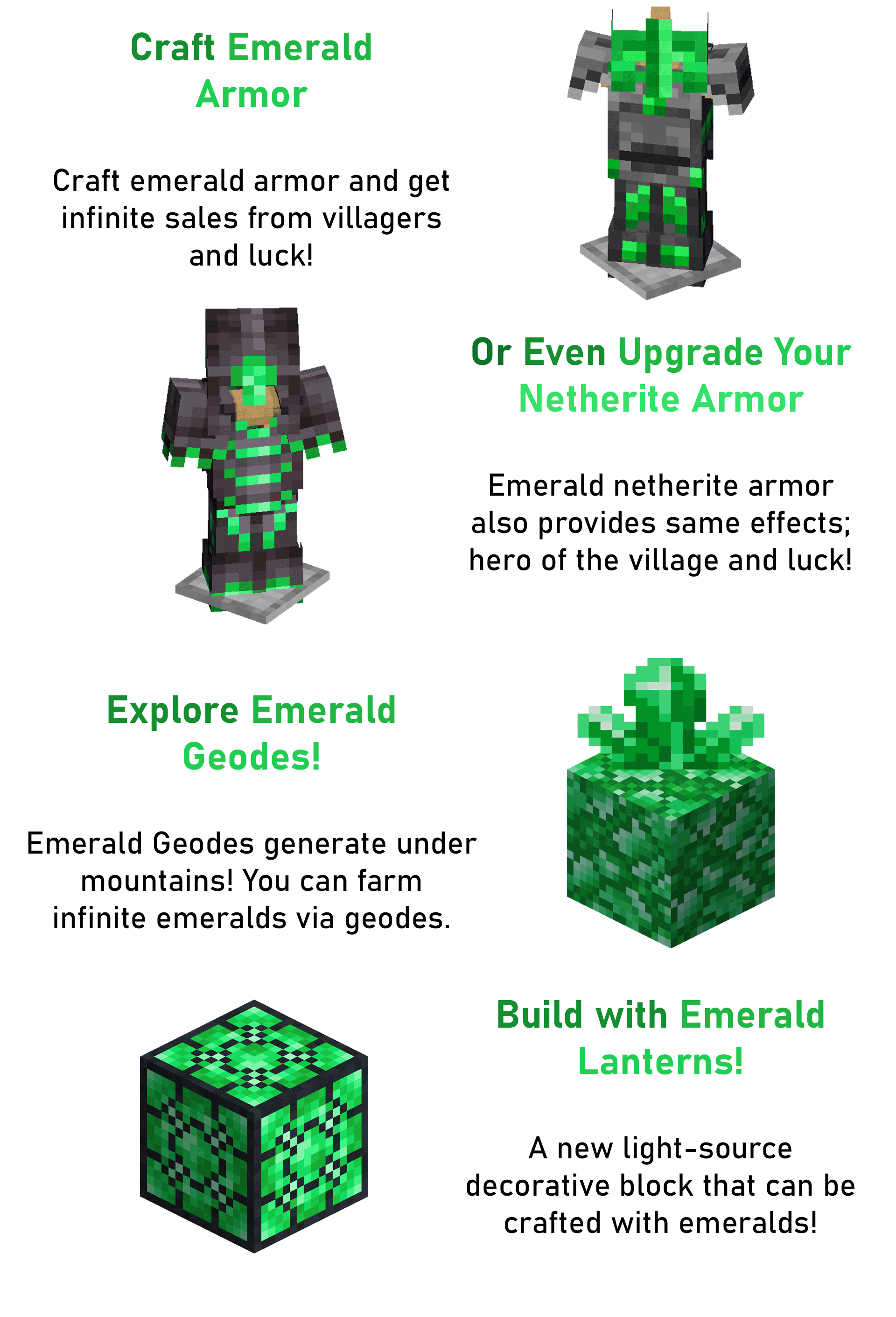 Another Emerald Expansion Mod (1.19.2) - Emerald Warrior 2