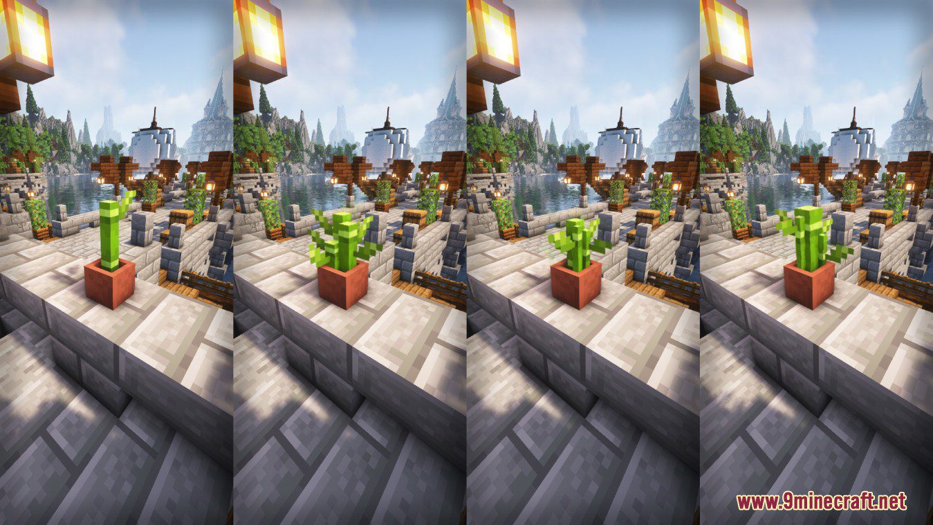 Artemis' Flower Pots Mod (1.19.2) - A Little Beauty for Your Minecraft World 3