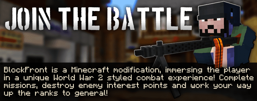 BlockFront Modpack (1.19.4, 1.19.2) - Battlefield Of World War II 3