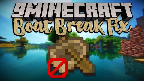 Boat Break Fix Mod (1.20.4, 1.19.4) – Hotfix to Prevent Accidental Deaths Thumbnail