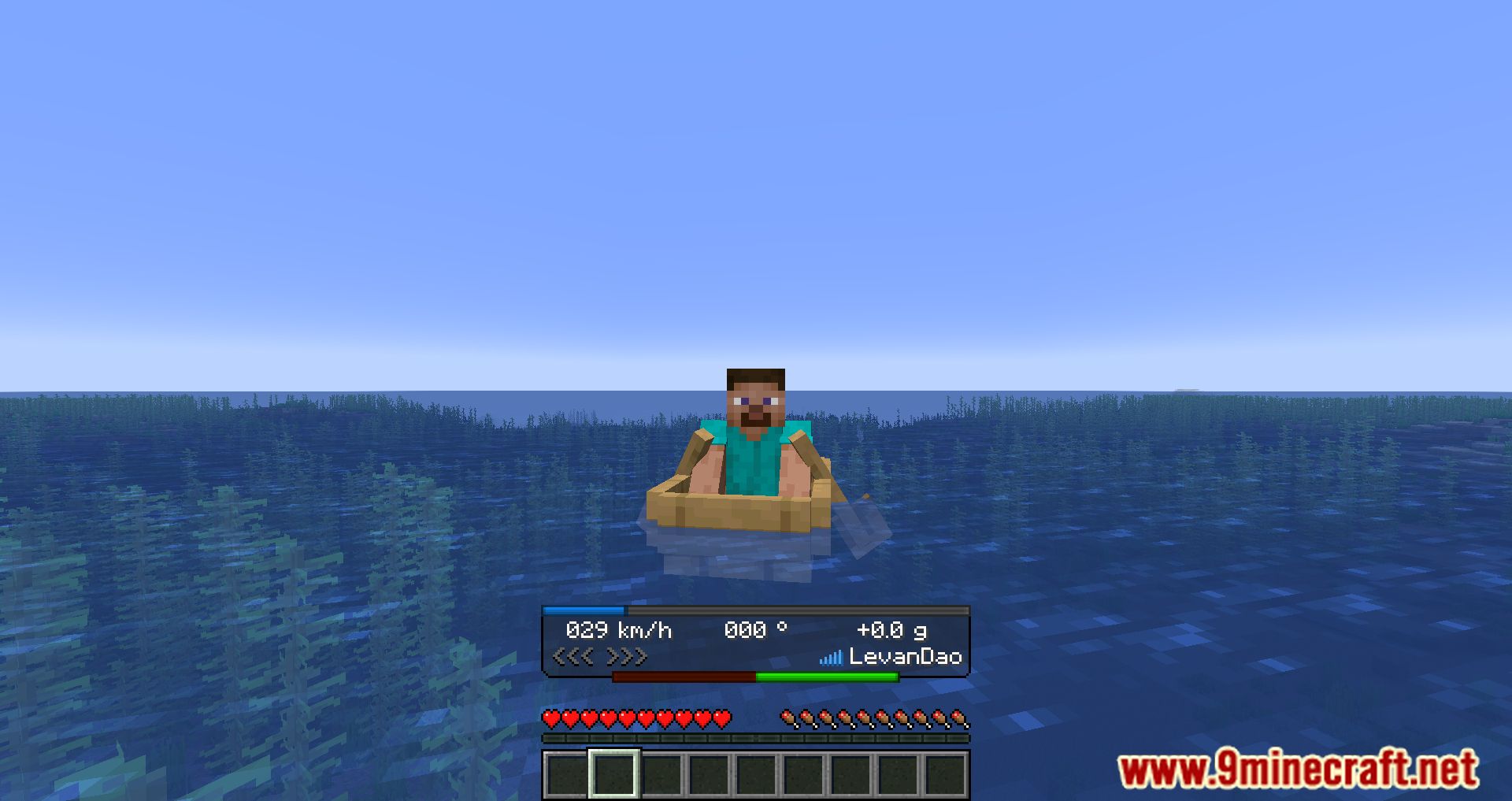 Boat Hud Mod (1.19.4, 1.18.2) - Display The Information Of The Boat 9