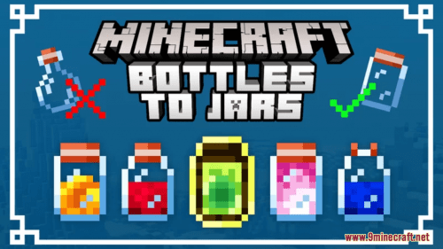 Bottles To Jars Resource Pack (1.20.6, 1.20.1) – Texture Pack Thumbnail