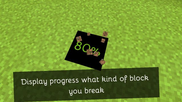 Breaking Block Progress Indicator Texture Pack (1.19) - MCPE/Bedrock 3