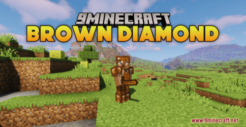 Brown Diamond Resource Pack (1.20.6, 1.20.1) – Texture Pack Thumbnail