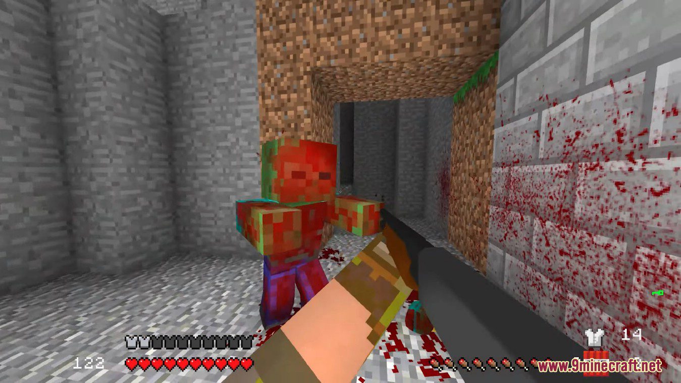 Brutal Minecraft Eternal Map (1.20.4, 1.19.4) - Doom II Total Conversion Mod 9