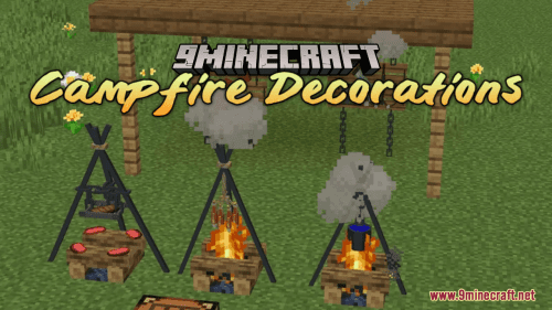 Campfire Decorations Resource Pack (1.20.6, 1.20.1) – Texture Pack Thumbnail