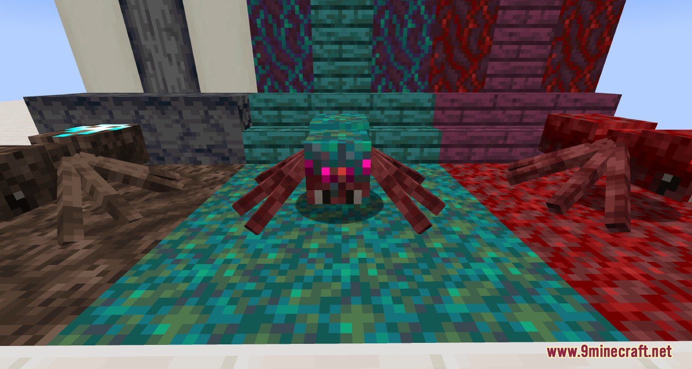 Canes Wonderful Spiders Mod (1.19.2, 1.18.2) - Make Spiders Absolutely Terrifying 13