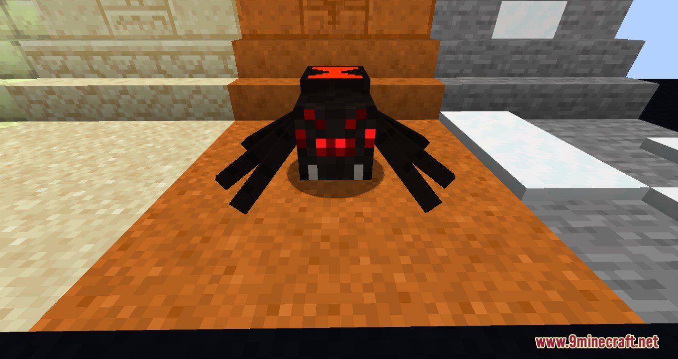 Canes Wonderful Spiders Mod (1.19.2, 1.18.2) - Make Spiders Absolutely Terrifying 10