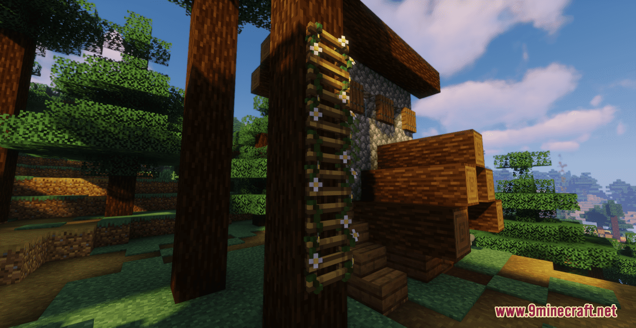 Capri's Flowery Ladder Resource Pack (1.20.6, 1.20.1) - Texture Pack 12