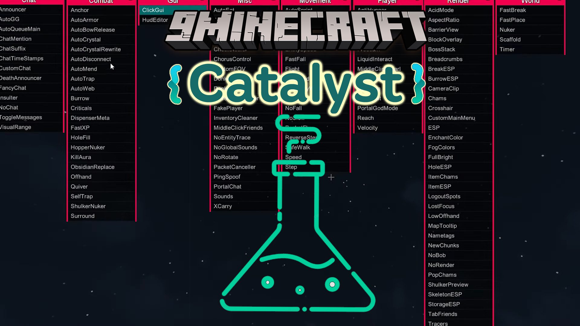 Catalyst Client (1.12.2) - Open Source Utility Mod for Anarchy Environment 1