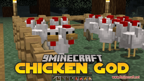 Chicken God Resource Pack (1.20.6, 1.20.1) – Texture Pack Thumbnail