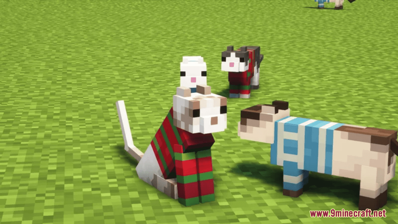 Christmas Sweaters For Cats Resource Pack (1.20.6, 1.20.1) - Texture Pack 18