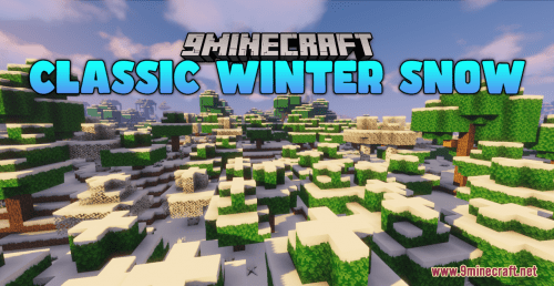 Classic Winter Snow Resource Pack (1.20.6, 1.20.1) – Texture Pack Thumbnail