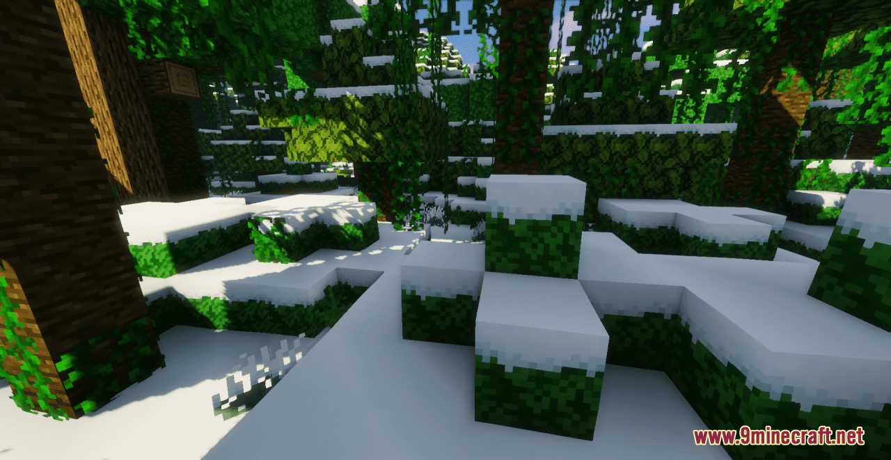 Classic Winter Snow Resource Pack (1.20.6, 1.20.1) - Texture Pack 11