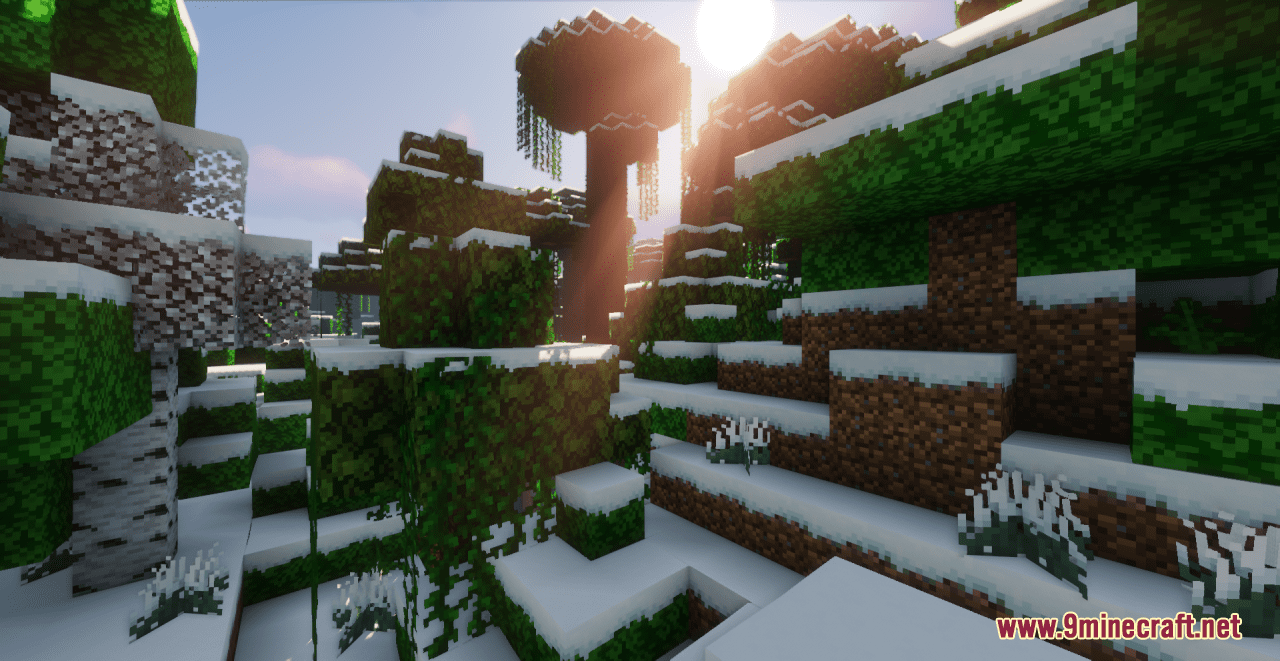 Classic Winter Snow Resource Pack (1.20.6, 1.20.1) - Texture Pack 12