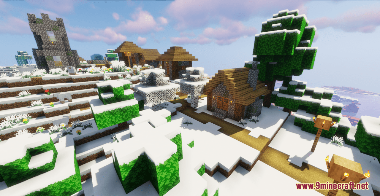 Classic Winter Snow Resource Pack (1.20.6, 1.20.1) - Texture Pack 6