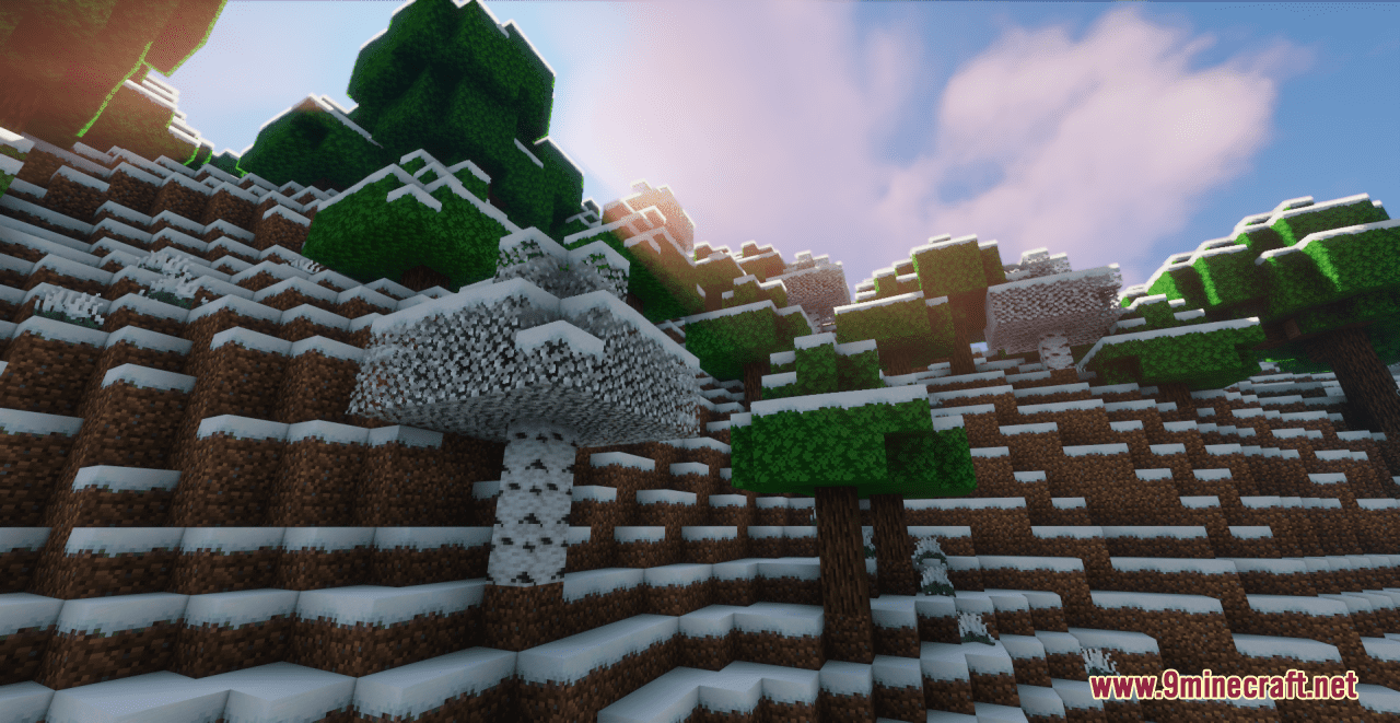 Classic Winter Snow Resource Pack (1.20.6, 1.20.1) - Texture Pack 7