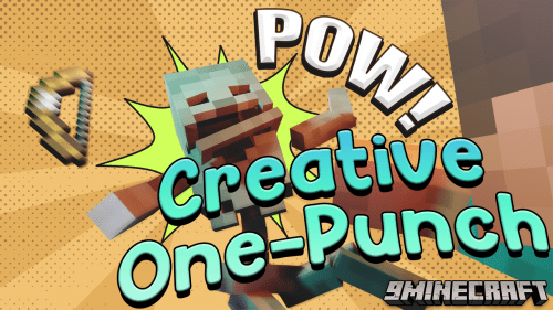 Creative One-Punch Mod (1.20.4, 1.19.4) – Take Down With One Punch Thumbnail