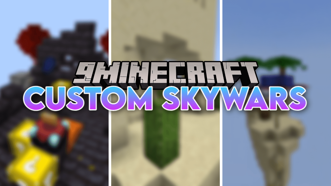 Custom SkyWars Map (1.21.1, 1.20.1) - Have Fun With Your Friends! 1