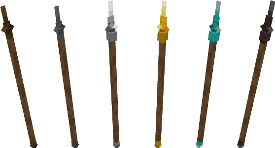 Custom Throwable Weapons+ Addon (1.19) - MCPE/Bedrock Mod 2