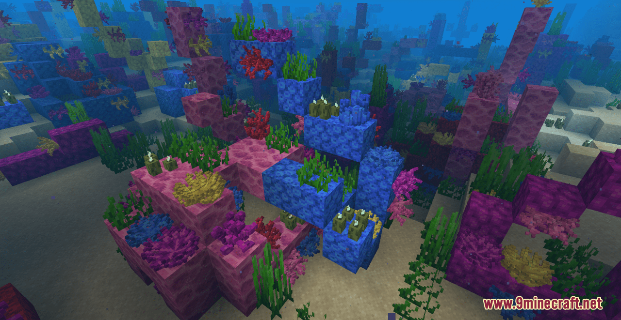 Cybers Better Coral Resource Pack (1.20.6, 1.20.1) - Texture Pack 9