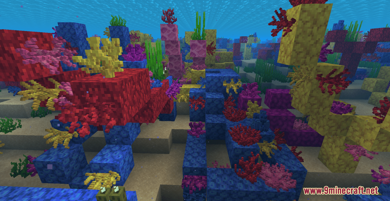 Cybers Better Coral Resource Pack (1.20.6, 1.20.1) - Texture Pack 10