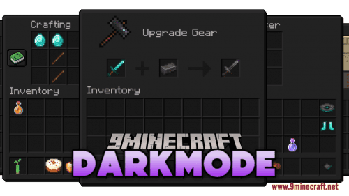 Darkmode Resource Pack (1.19.4, 1.18.2) – Texture Pack Thumbnail