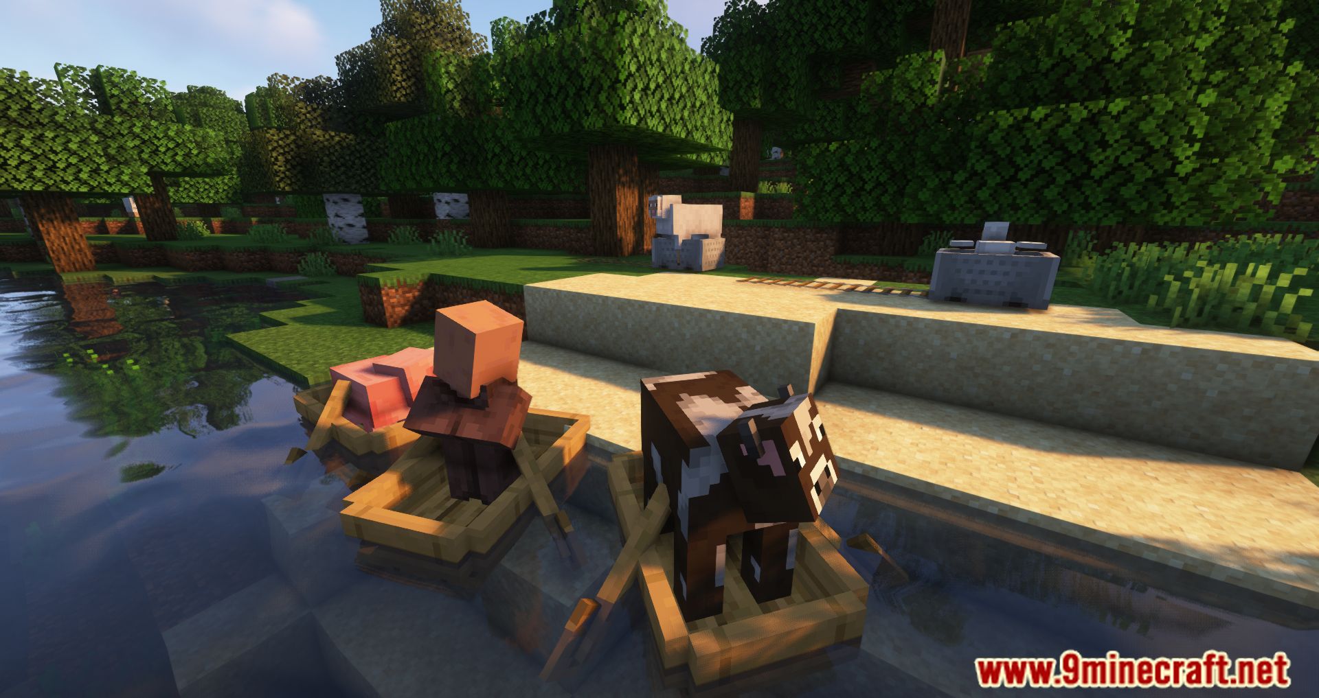 Dismount Entity Mod (1.20.4, 1.19.4) - Dismount Mobs From Vehicles 5