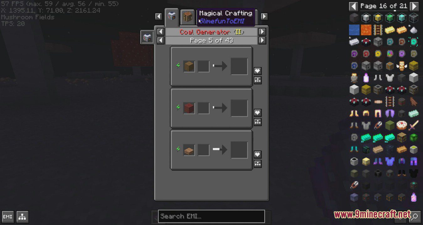 EMI Mod (1.19.4, 1.18.2) - Accessible Item and Recipe Viewer 5