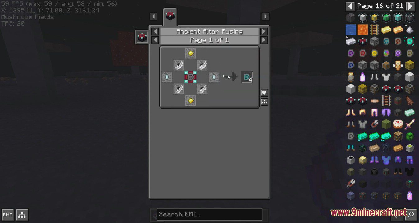 EMI Mod (1.19.4, 1.18.2) - Accessible Item and Recipe Viewer 6