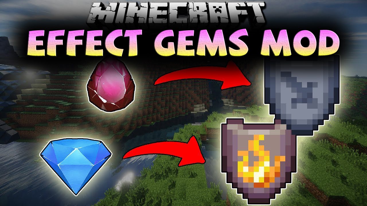 Effect Gems Mod (1.19.2, 1.18.2) - Special Buffs and Effects 1