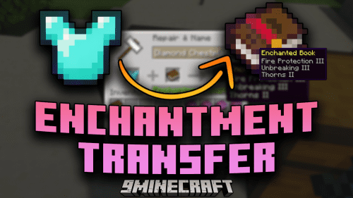 Enchantment Transfer Mod (1.20.1, 1.19.4) – Transfer Enchantments Thumbnail